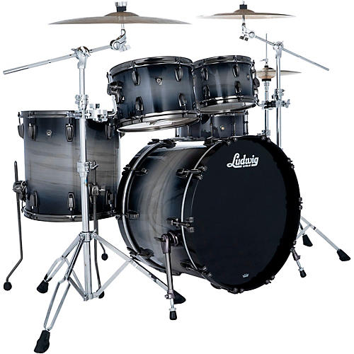 Ludwig Maple Exotic 4-Piece Studio Shell Pack with 22 in. Bass Drum Nocturne Burst
