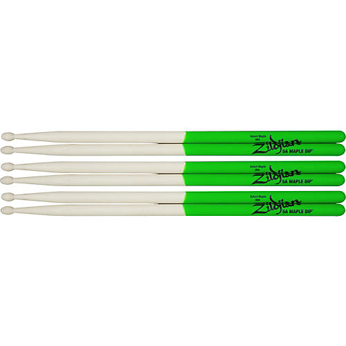 Maple Green DIP Drumsticks 3-Pack