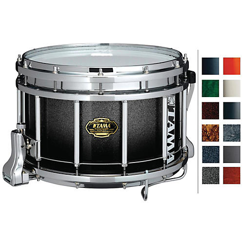 Tama Marching Maple Snare Drum Deep Green Fade 9x14