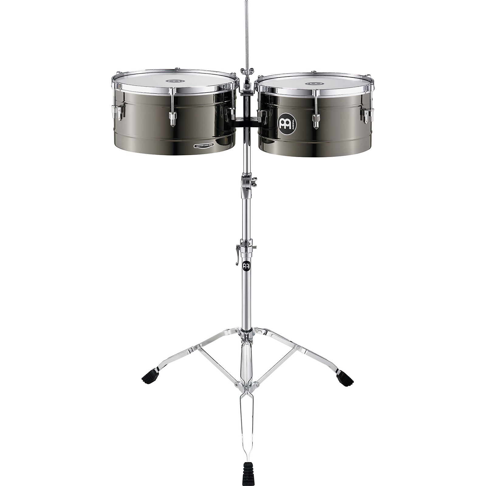 Meinl Marathon Steel Timbales Black Nickel | Musician's Friend