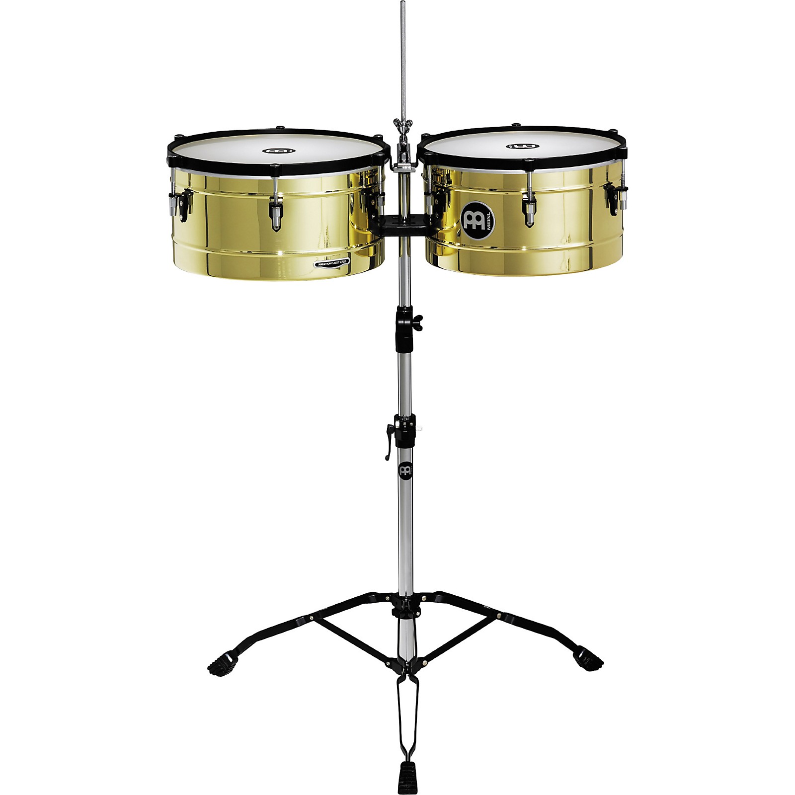 Meinl Marathon Steel Timbales Brass Musician's Friend