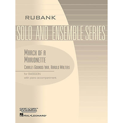 Rubank Publications March of a Marionette (Bassoon Solo with Piano - Grade 2.5) Rubank Solo/Ensemble Sheet Series