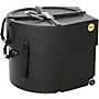 HARDCASE Marching Bass Drum Case with Wheels 16 in.
