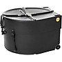 HARDCASE Marching Bass Drum Case with Wheels 24 in.