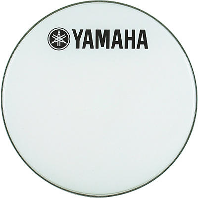 Yamaha Marching Bass Drum Head with Fork Logo