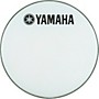 Yamaha Marching Bass Drum Head with Fork Logo White 18 in.