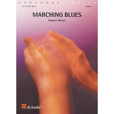 De Haske Music Marching Blues Full Score Concert Band Level 3 Composed by Hayato Hirose