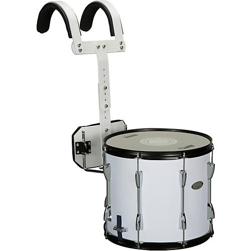 Sound Percussion Labs Marching Snare Drum With Carrier 13 x 11 in. White