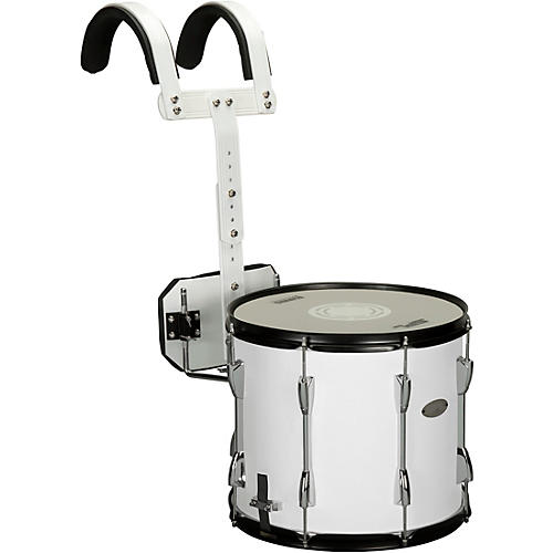 Sound Percussion Labs Marching Snare Drum with Carrier Condition 1 - Mint 14 x 12 in. White