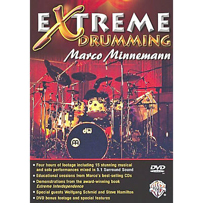 Warner Bros Marco Minnemann: Extreme Drumming (DVD)