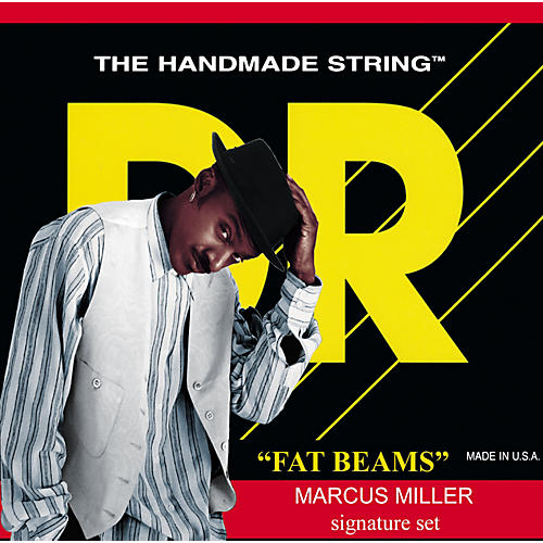 DR Strings Marcus Miller MM6-30 Fat Beams Medium 6-String Bass Strings .125  Low B