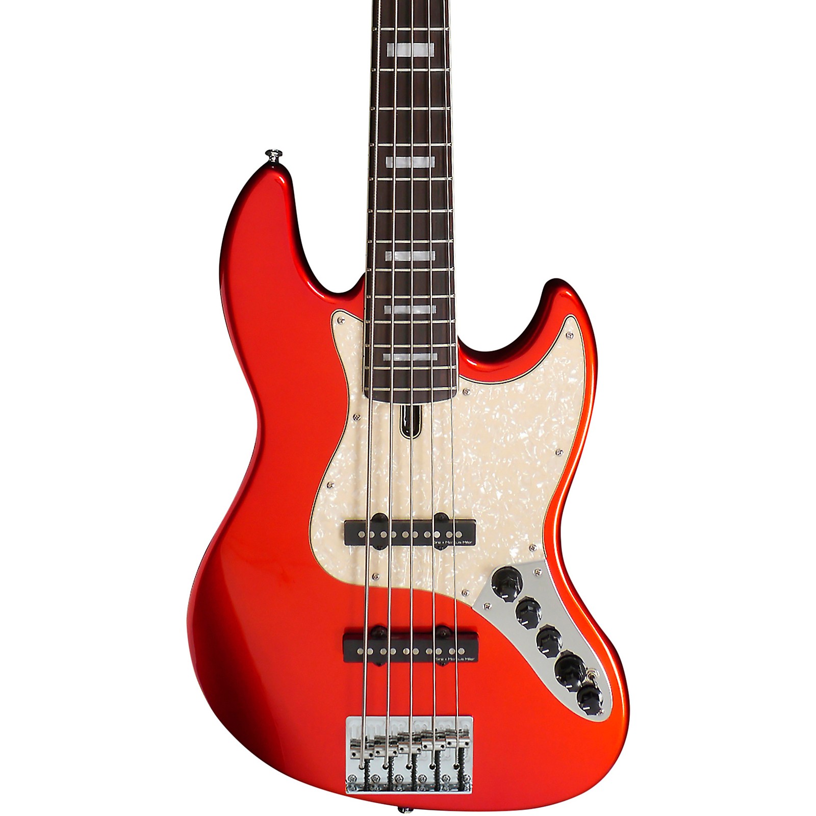 Sire Marcus Miller V7 Alder 5String Bass Bright Metallic Red Musician
