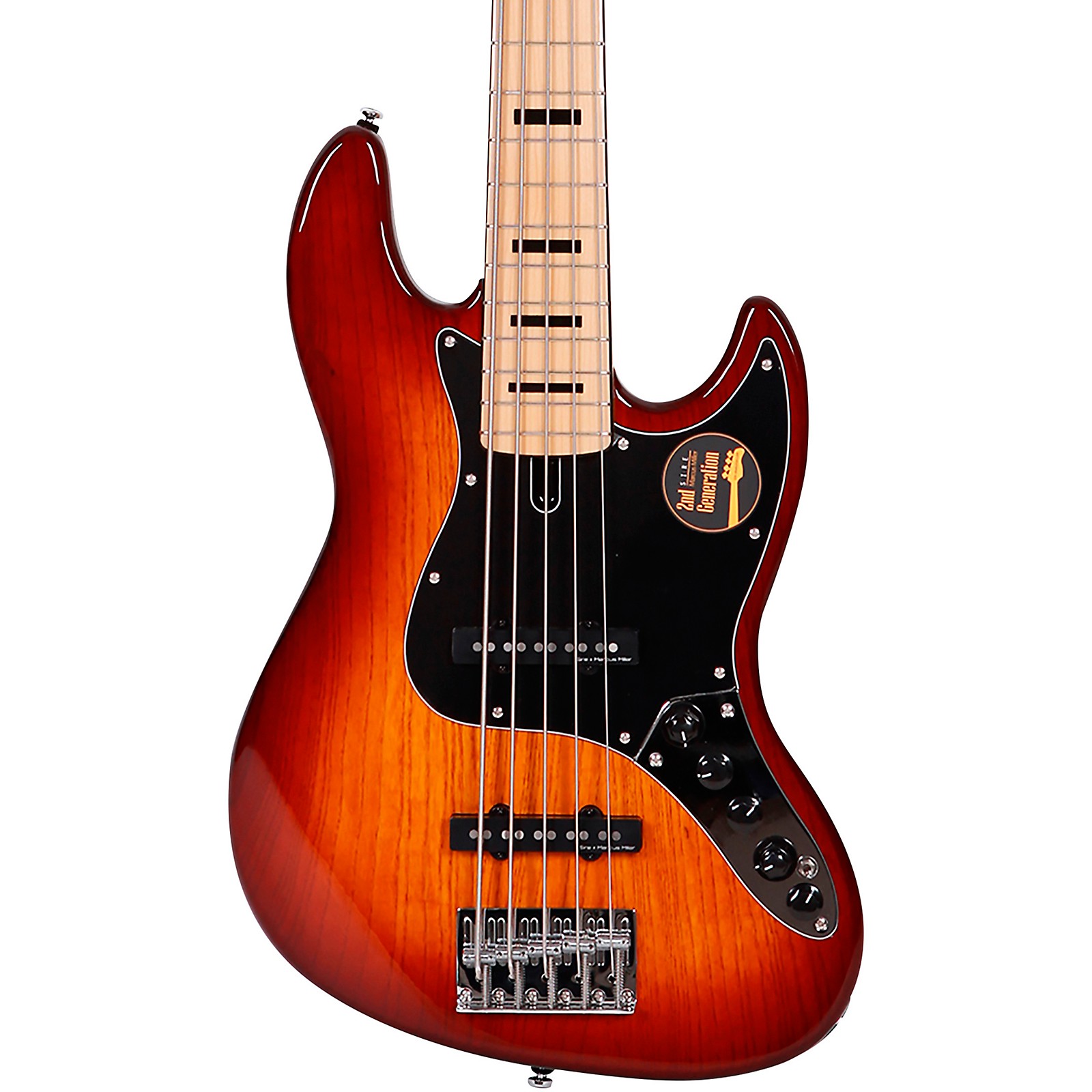 Sire Marcus Miller V7 Vintage Swamp Ash 5String Bass Tobacco Sunburst Musician