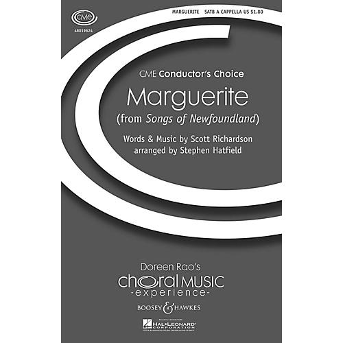 Boosey and Hawkes Marguerite (from Songs of Newfoundland) CME Conductor's Choice SATB a cappella by Stephen Hatfield