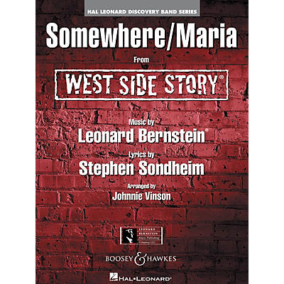 Hal Leonard Maria/Somewhere (from West Side Story) Full Score Concert Band
