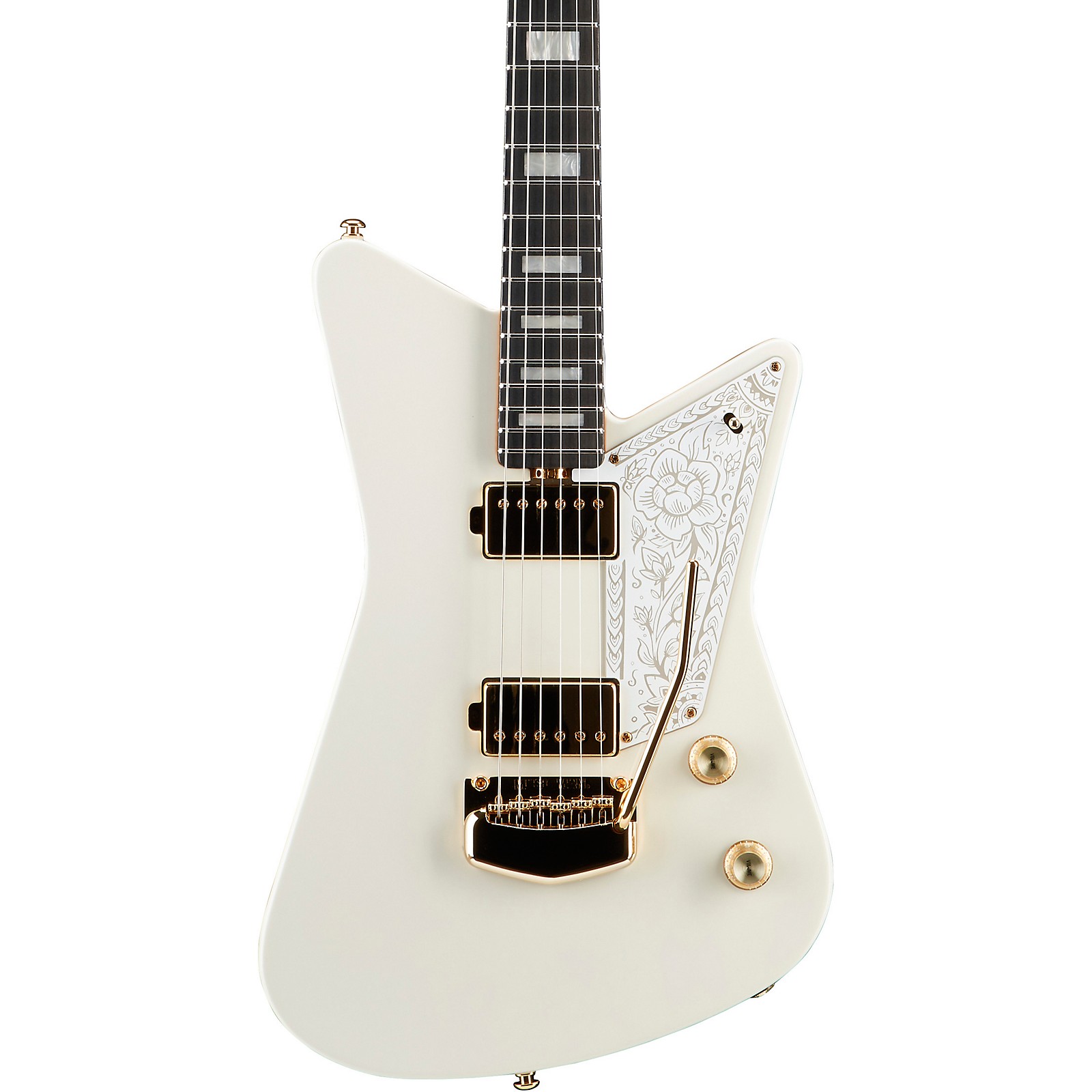 Ernie Ball Music Man Mariposa Electric Guitar Imperial White | Musician ...