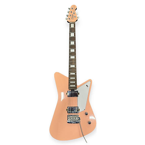 Sterling by Music Man Mariposa Solid Body Electric Guitar Pink