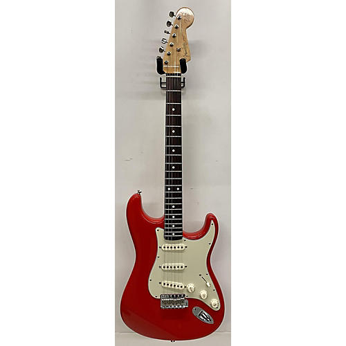Fender Mark Knopfler Signature Stratocaster Solid Body Electric Guitar Fiesta Red