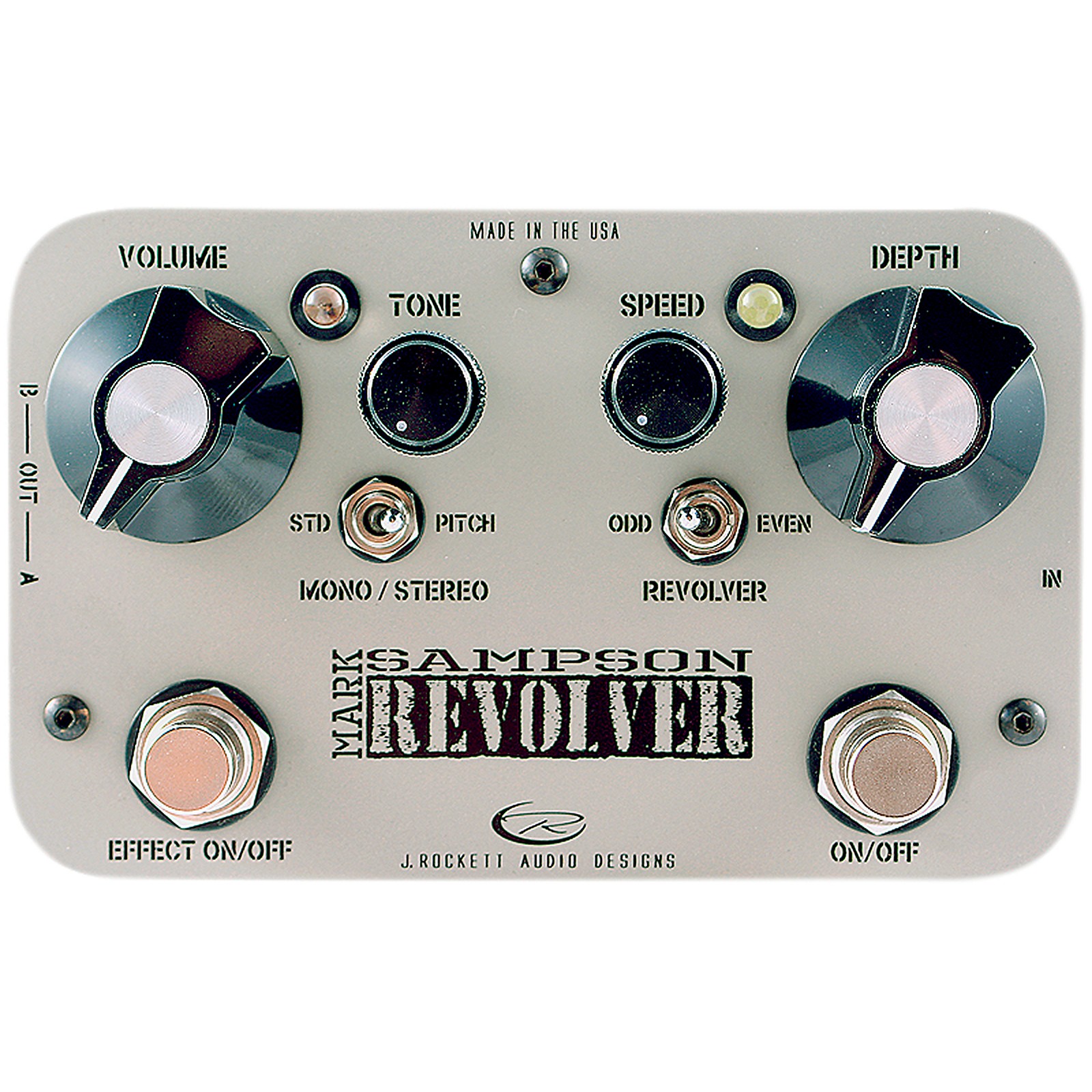 Rockett Pedals Mark Sampson Revolver Stereo Boost/EQ Guitar Effects ...