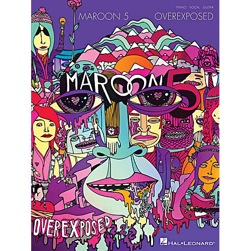 Hal Leonard Maroon 5 - Overexposed Piano/Vocal/Guitar Songbook