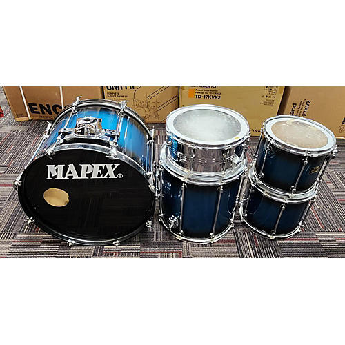 Mapex Mars Pro Series Drum Kit Blue