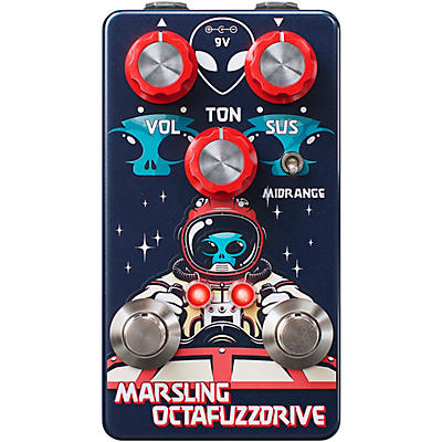Interstellar Audio Machines Marsling Octafuzzdrive Octave Fuzz Drive Pedal -