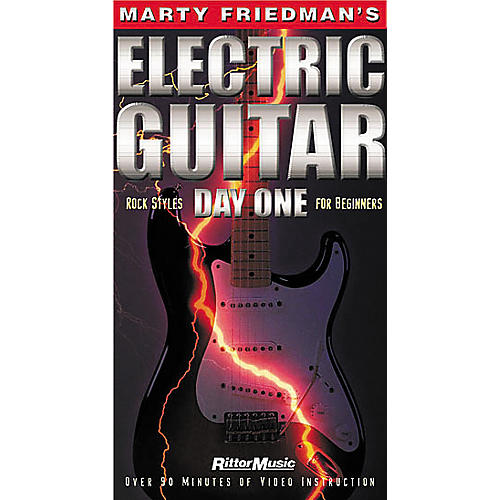 Marty Friedman's Electric Guitar Day One Video