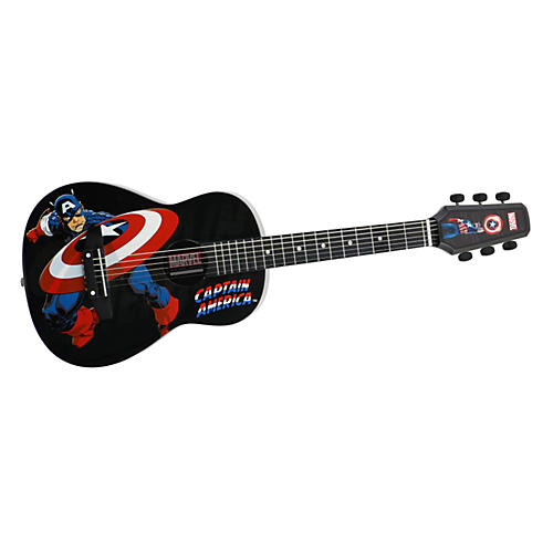 Marvel Captain America 1/2 Size Acoustic Guitar
