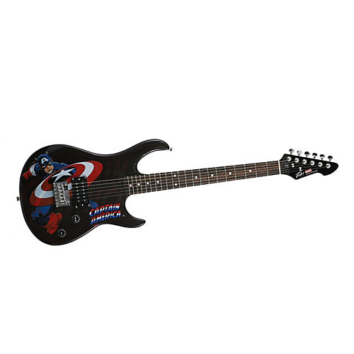 Marvel Captain America Rockmaster Electric Guitar