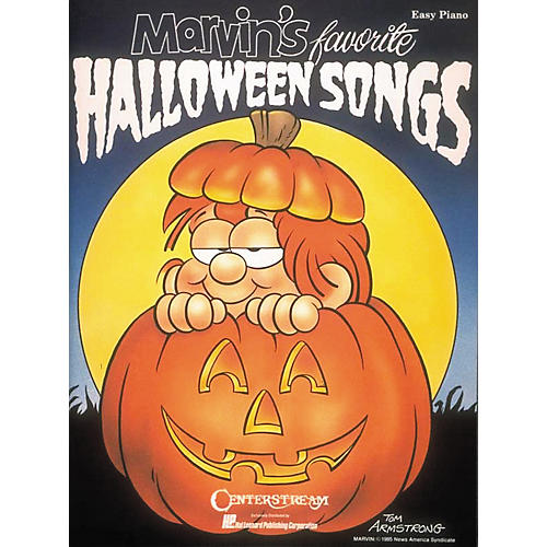 Marvin's Favorite Halloween Songs Easy Piano Book