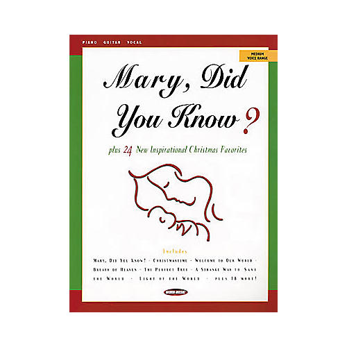 Mary, Did You Know? Book