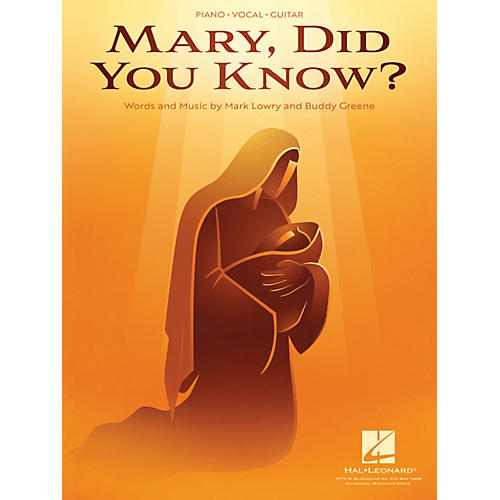 Hal Leonard Mary, Did You Know? Piano/Vocal/Guitar Sheet Music