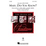 Hal Leonard Mary, Did You Know? SSA arranged by Roger Emerson