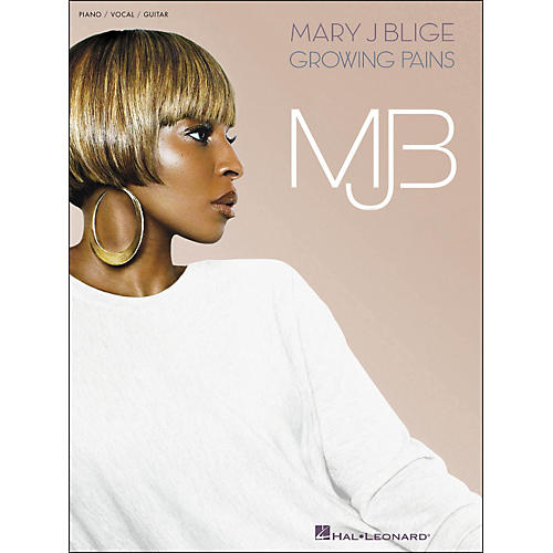 Mary J. Blige Growing Pains arranged for piano, vocal, and guitar (P/V/G)