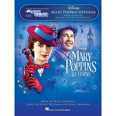 Hal Leonard Mary Poppins Returns E-Z Play Today #135 Songbook