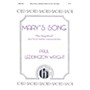 Hinshaw Music Mary's Song SATB composed by Paul Leddington Wright