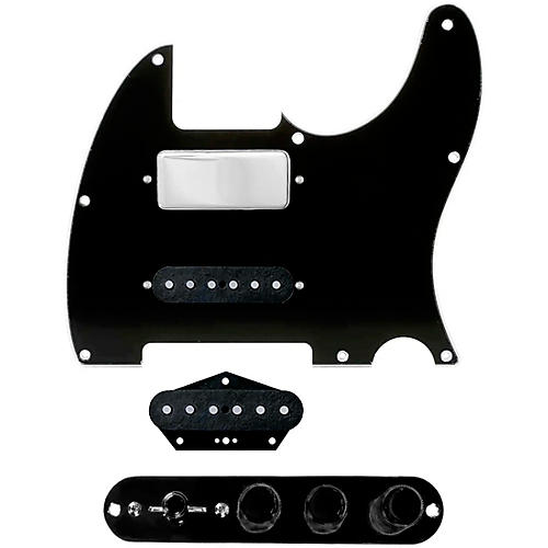 920d Custom Mason Style Loaded Pickguard for Nashville Tele With TMAS-B Control Plate Black