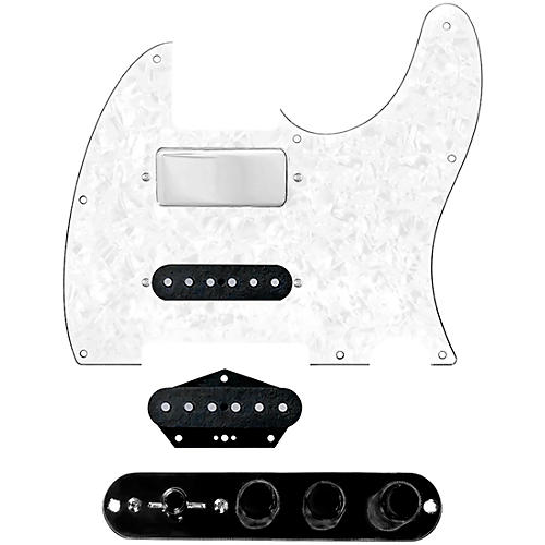 920d Custom Mason Style Loaded Pickguard for Nashville Tele With TMAS-B Control Plate White Pearl