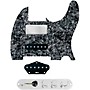 920d Custom Mason-Style Loaded Pickguard for Nashville Tele With TMAS-C Control Plate Black Pearl