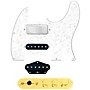 920d Custom Mason Style Loaded Pickguard for Nashville Tele With TMAS-G Control Plate White Pearl