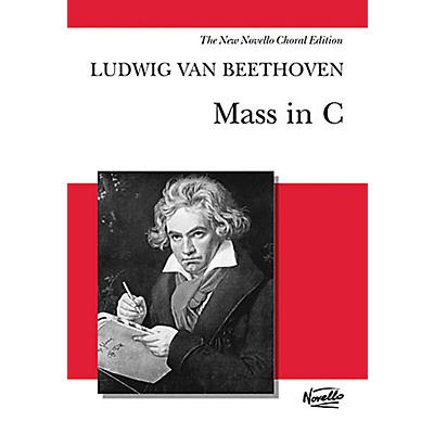 Novello Mass in C (Vocal Score) SATB Composed by Ludwig van Beethoven