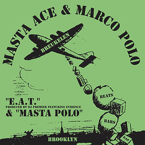 ALLIANCE Masta Ace & Marco Polo - E.A.T. feat. Evidence and produced by DJ Premier b/w Masta Polo