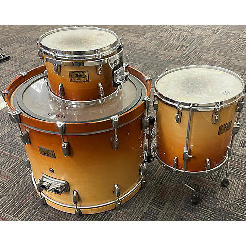 Pearl Master Custom Maple Drum Kit 2 Color Sunburst