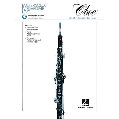 Hal Leonard Master Solos Intermediate Level - Oboe (Book/CD Pack) Master Solos Series BK/CD