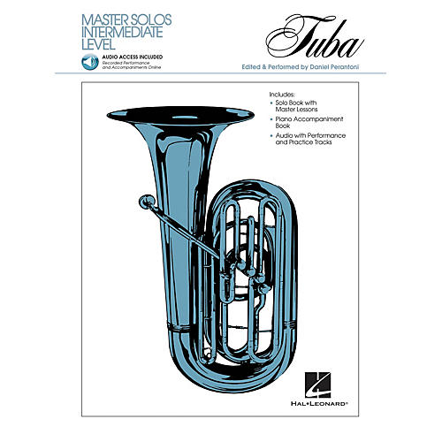 Master Solos Intermediate Level for Tuba (B.C.) Book/Audio Online