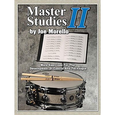 Modern Drummer Master Studies 2 - More Exercises For The Development Of Control And Technique Book