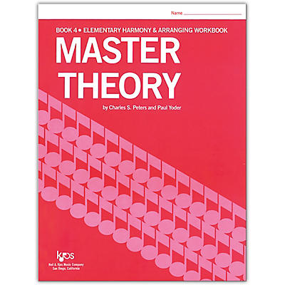 JK Master Theory Series Book 4 Elementary Harmony