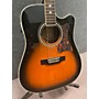 Used Epiphone Masterbuilt DR-500MCE Acoustic Electric Guitar 3 Color Sunburst