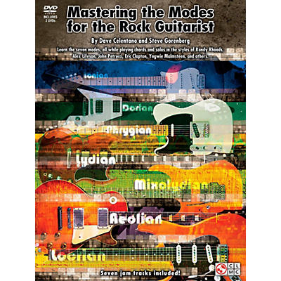 Cherry Lane Mastering The Modes For The Rock Guitarist - Book/2 DVD Pack