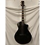 Used Cort Masterpiece Series Modern Black Acoustic Electric Guitar Trans Black